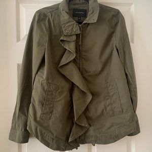 Green light-weight jacket